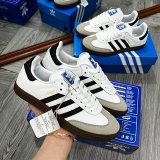 Giày Adidas Samba Classic White  nam nữ, giày Samba  bản cao cấp Trung full pk