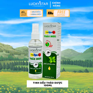 Xịt Muỗi Tinh Dầu Thảo Dược Lucky Star 100ml