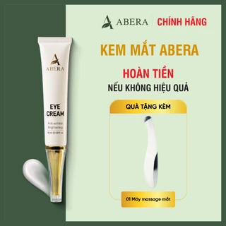 Kem Mắt Abera 15ml - Hỗ Trợ Cải Thiện Quầng Thâm Mắt và Nếp Nhăn Dưới Mắt - Tặng Kèm 01 Máy Massage Mắt