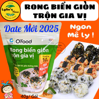 RONG BIỂN ĂN LIỀN OFood 40g, vị ngọt vừa ăn, trộn cơm, cháo tiện lợi, ngon miệng