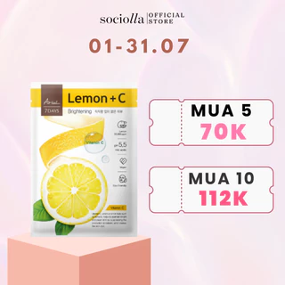 [MUA 5 GIẢM 50%] [HSD Trước 01/2025] Mặt Nạ Giảm Thâm & Dưỡng Sáng Da Chanh Vàng ARIUL 7 Days Mask Lemon C 23 ml