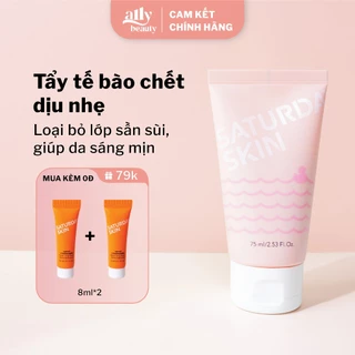 Gel Tẩy Tế Bào Chết Chiết Xuất Đu Đủ Dưỡng Sáng Da Refining Peel Gel Saturday Skin 75ml