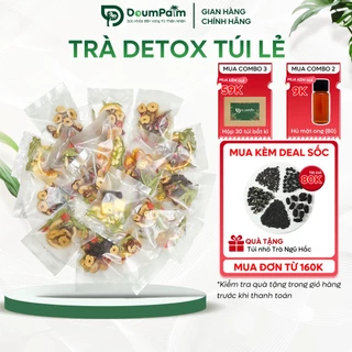 [TÚI LẺ] TRÀ DETOX 10 VỊ- GIẢM CÂN Đẹp Da, Giữ Dáng An Thần - Mát Gan, Thanh Lọc Cơ Thể, Cải Thiện Giấc Ngủ - DOUMPALM