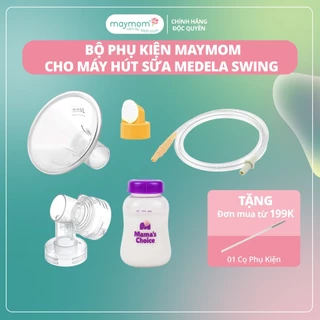 Bộ Phụ Kiện Máy Hút Sữa Medela Swing Thương Hiệu Maymom, Phễu Size Từ 10-32mm