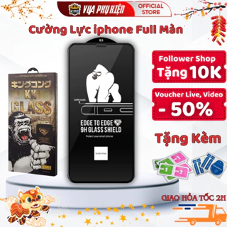 Kính cường lực iphone KTMStore KK ip Full Màn 6plus/7plus/8/8plus/x/xs/xs max/11/12 pro/11 12 13 14 15 promax