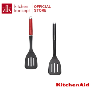 KitchenAid - Xẻng có rãnh màu đỏ/đen