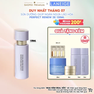 [NHẬP COSLNG623 -100K] Sữa dưỡng giúp ngăn ngừa lão hóa LANEIGE Perfect Renew 3X Emulsion 130ml