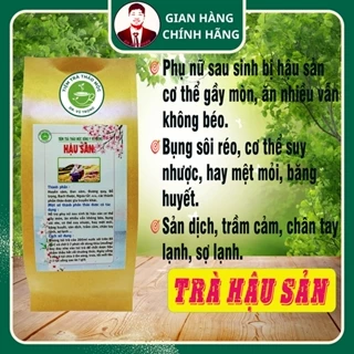 Trà thảo mộc Hậu Sản thảo dược Đông Y Vũ Trọng,ăn nhiều không béo,bụng sôi réo, cơ thể suy nhược, mệt mỏi, chân tay lạnh