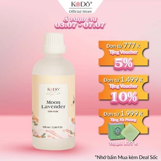 Tinh Dầu Nước Hoa KODO Moon Lavender Oải Hương Làm thơm phòng, không gian, quần áo - Essence collection - 10/50/100ml