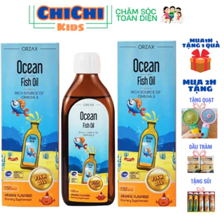 Ocean fish oil bổ não,bổ mắt,cải thiện trí nhớ cho bé