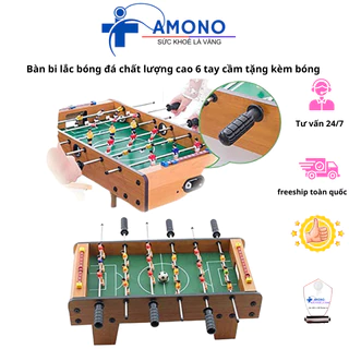 Đồ chơi bàn bi lắc bóng đá có chân  bằng gỗ,Bàn chơi bi A MINI Bằng Gỗ Đồ chơi Bi Lắc trẻ nhỏ