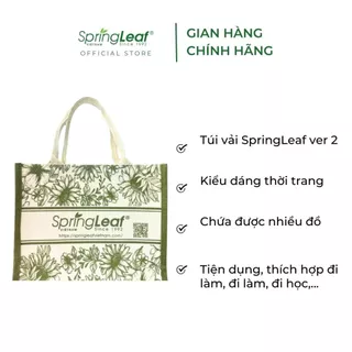 (QUÀ TẶNG KHÔNG BÁN) Túi xách SringLeaf kiểu dáng thời trang, kích thước lớn, đựng được nhiều đồ