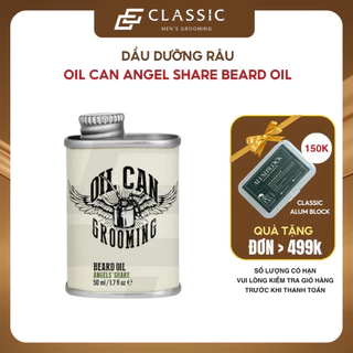 Dầu Dưỡng Râu Tóc Oil Can Grooming Angels’ Share Beard Oil