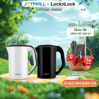 Ấm đun siêu tốc LocknLock EJK738 EJK341 1.7L - Hàng chính hãng, tự ngắt khi sôi - JoyMall