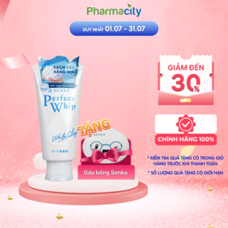 Sữa rửa mặt Senka từ đất sét trắng Senka Perfect White Clay (120g)