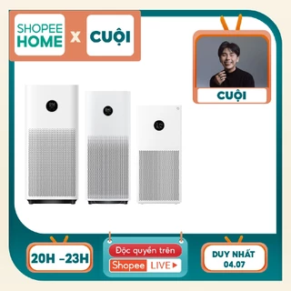 Máy lọc không khí Xiaomi Mi Air Purifier Gen 4 / 4 Lite / 4 Pro / 4 Compact - Bản quốc tế kết nối App Mihome