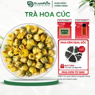 Trà Hoa Cúc DOUMPALM 100% Hàng Loại 1 Sấy Khô - Thức uống sức khỏe, Giải Độc, Than Nhiệt, Thư Giãn, Giảm Căng Thẳng