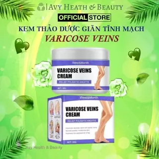 [NK USA] Kem Bôi Thảo Dược Hỗ Trợ Giảm Suy Giãn Tĩnh Mạch Varicose Veins Cream