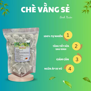 [60 túi lọc] Chè Vằng Sẻ loại 1 giúp tăng tiết sữa, giảm cân, hạn chế tình trạng áp xe tuyến vú sau sinh