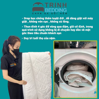 Tấm Bảo Vệ Nệm TrinhBedding Chống Thấm Tuyệt Đối