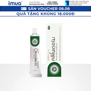 Kem Bôi Vảy Nến Clinoderm Cream Thái Lan Hộp 15 gram - Kem Kháng Khuẩn, Chống Viêm, Viêm Da Dị Ứng, Côn Trùng Cắn