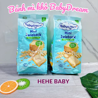 Bánh mì khô hữu cơ Đức BabyDream cho bé 7m+
