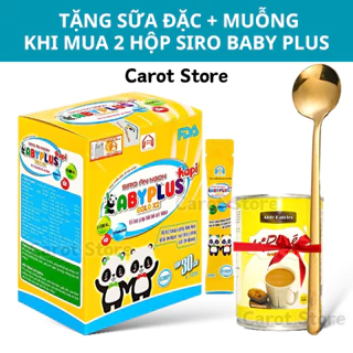 SIRO BABY PLUS CHÍNH HÃNG DATE MỚI - ăn ngon, ngũ ngon, tiêu hóa khỏe GIÁ SỈ