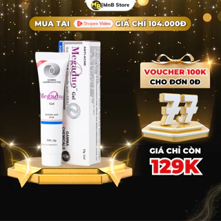 Gel giảm mụn ẩn và thâm Gamma Megaduo Gel 15 gram