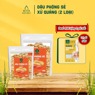 Đậu Phộng Sẻ Xứ Quảng HAPINUT 100g/250g - Thơm Béo Chuẩn Vị