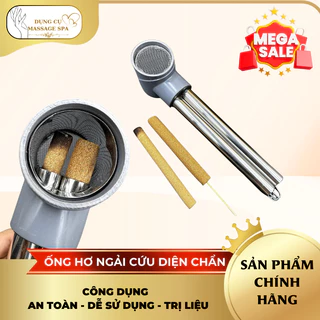 Ống Hơ Ngải Cứu Đơn- Đôi có lưới cách tàn- Dụng Cụ Diện Chẩn