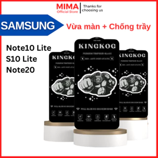 Kính cường lực KINGKOG Samsung Galaxy S10 Lite Note 10 Lite Note 20  cao cấp full màn hình chống trầy xước