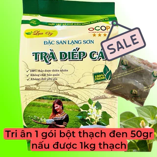 [TẶNG BỘT THẠCH ĐEN] Trà diếp cá (loại 40 túi lọc/1 túi) - đặc sản Lạng Sơn