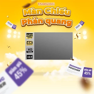 Màn Chiếu Phản Quang Dán Tường Cao Cấp 100 Inch Màn Hình Full HD 1080P 4K Sắc Nét Độ Tương Phản Cao Chống Lóa JD004-120