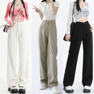 Quần baggy suông kaki nữ LATIFAH form rộng QD045 ulzzang phong cách hàn quốc