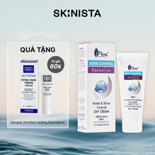 Kem Dưỡng Ava Acne Control - Matte & Shine Control Day Cream Giảm Dầu, Mờ Thâm 50ml