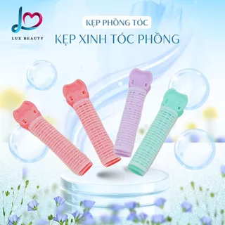 Kẹp phồng tóc tự dính, Kẹp tóc uốn mái tạo phồng chân tóc, Kẹp tóc đa năng kiểu phong cách Hàn Quốc