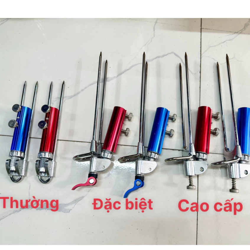 Chân Cắm Đất hàng loại 1 quay 360 độ được làm từ kim loại cao cấp chống gỉ,Chân cắm gác cần câu