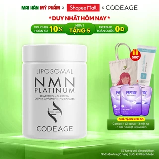 Viên uống ngăn ngừa lão hóa kéo dài tuổi thọ và trẻ hóa làn da Codeage Liposomal NMN 90 Viên