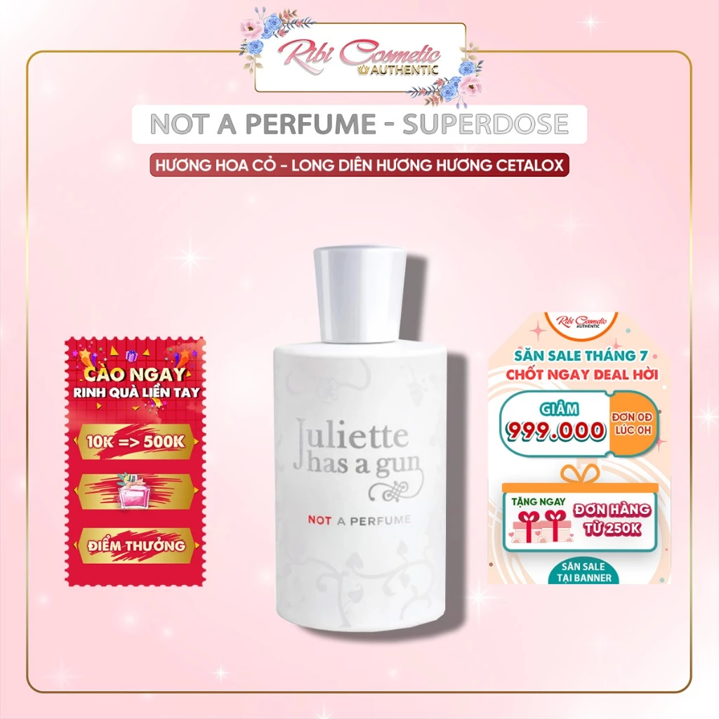 Juliette not a perfume nước hoa Juliette Full Tester - Full seal Ribcosmetics