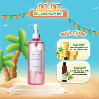 Dầu Tẩy Trang Hoa Anh Đào Cho Da Khô Graymelin Fresh Cherryblossom Cleansing Oil 400ml