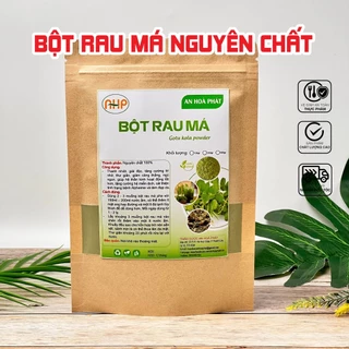 Bột rau má nguyên chất 100g Sấy Lạnh uống thanh nhiệt, Giải độc cơ thể, Mát gan, Hết mụn, Trắng da