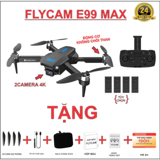 PLYCAM E88 MAX động cơ không chổi than+ 2 camera +cảm biến quang hỗ trợ giữ vị trí [CHÍNH HÃNG]