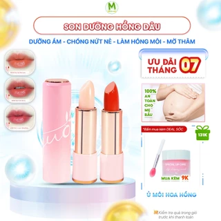 Son Dưỡng Hồng Dâu Mờ Thâm Hồng Môi An Toàn Cho Mẹ Bầu GUO 5gr - [0% chì - 0% Silicones]