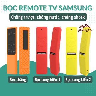 [CÓ 3 KIỂU] Vỏ bọc remote tivi SAMSUNG các loại, chống bụi bẩn, chống trượt, I027, I028, I041