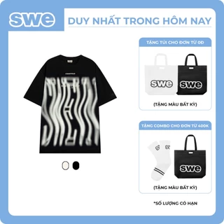 (Tặng Tote Hoặc Tặng Combo Tote và Vớ) Áo Thun Local Brand Unisex SWE STUDIO TEE - Đen