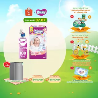 [Cộng Miếng Ngẫu Nhiên] Miếng lót sơ sinh Bobby Newborn 1-108 miếng