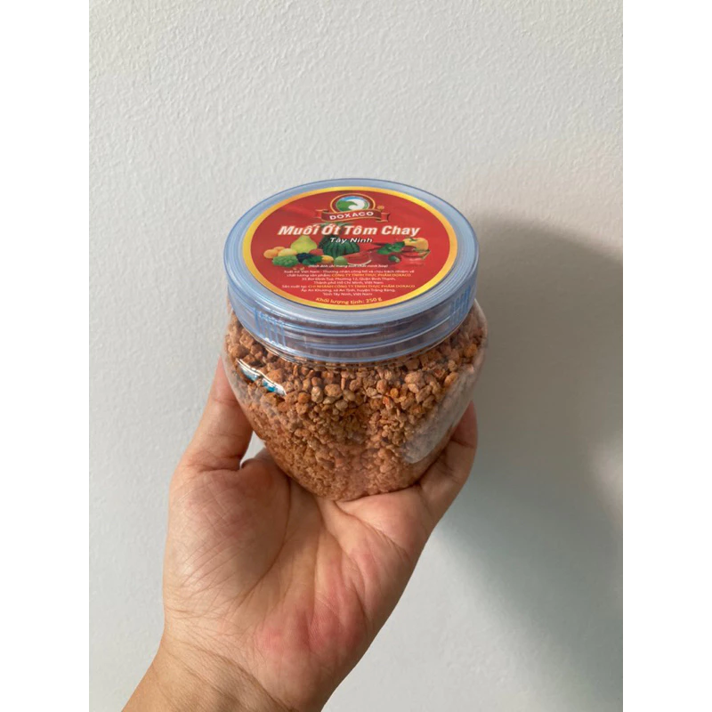 [Vegan] Muối ớt tôm chay Doxaco 250g