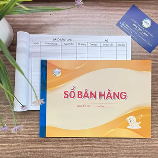 Sổ Bán Hàng Nhỏ Khổ A5 / 70 tờ giấy dày