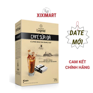 [Date mới] Cà phê sữa đá Trung Nguyên Legend 225gr (9 gói x 25g), Cà phê sữa ngon Xiximart