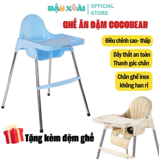 Ghế ăn dặm cho bé Coco Bear 2 tư thế cao thấp cho bé ăn dặm Đậu Xoài Shop